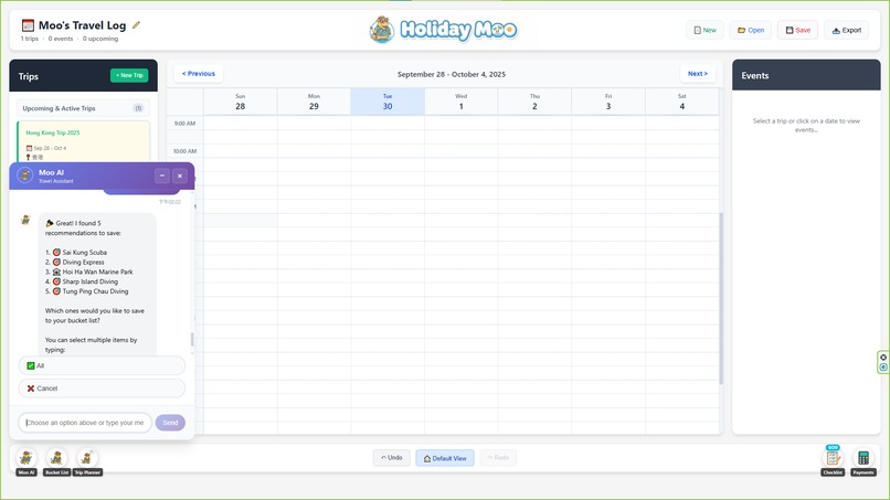 Holiday Moo - AI-Powered Travel Planner – screenshot 4