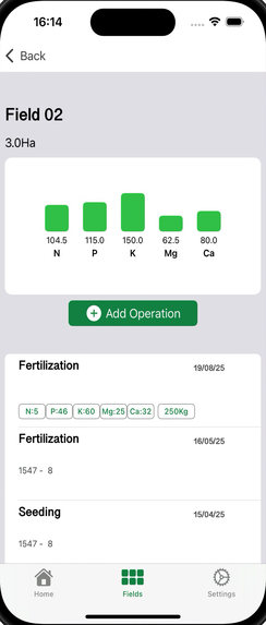 Farmer Journal – screenshot 2
