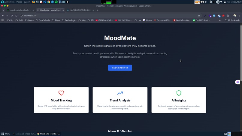 mood-mate – screenshot 1