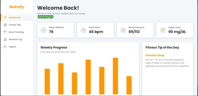 Nutrofy – screenshot 1