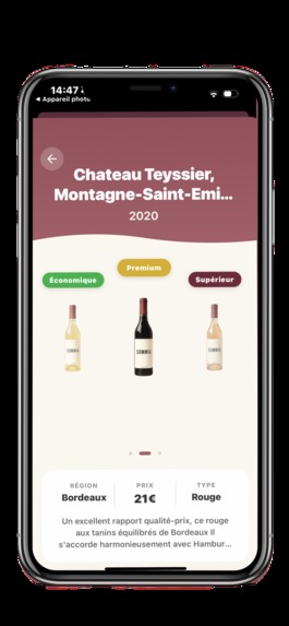Sommia - Wine Pairing  – screenshot 2