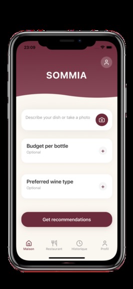 Sommia - Wine Pairing  – screenshot 3