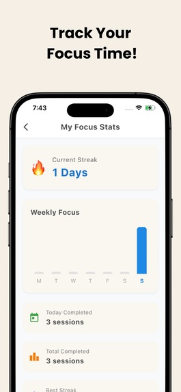 HushHour - Pomodoro app – screenshot 2