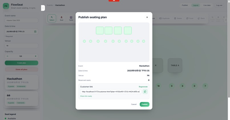 FlexiSeat – screenshot 3