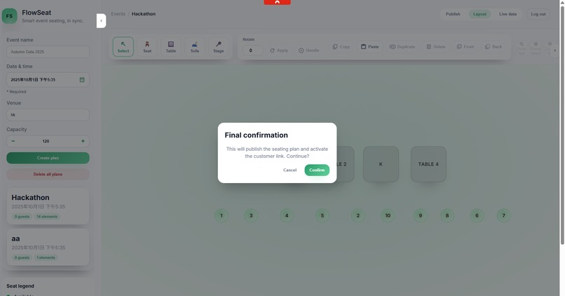 FlexiSeat – screenshot 5