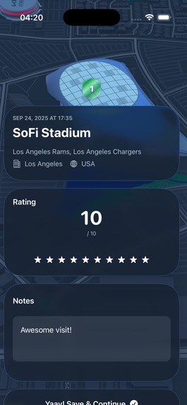 Visits: Remember Moments. Track Places, Venues & Events.  – screenshot 2