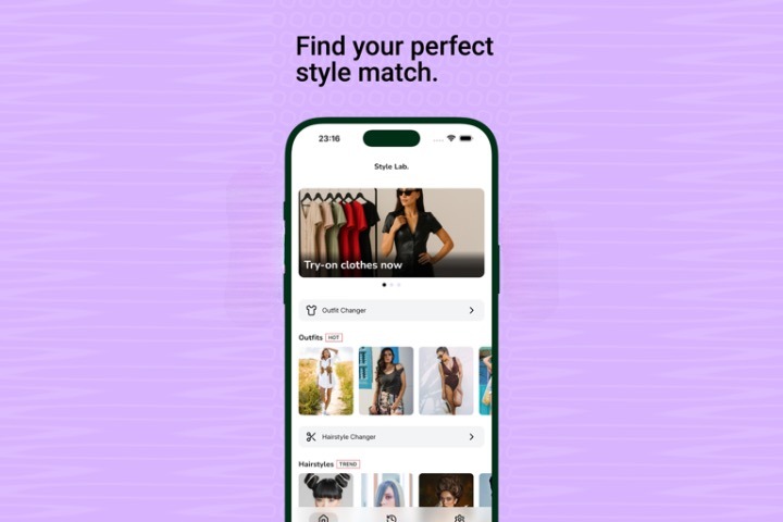 Style Lab: Outfit & Hair Try-On – screenshot 1