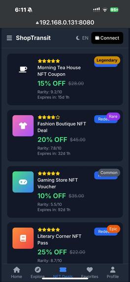 NFT-Shop-APP – screenshot 6