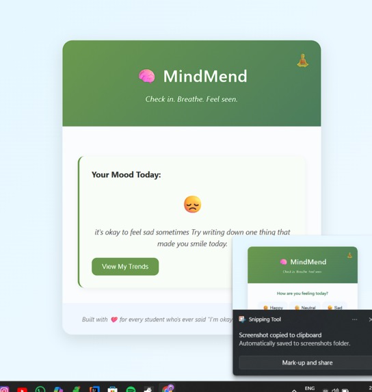 MindMend – screenshot 1