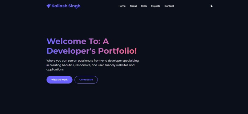 portfolio – screenshot 1