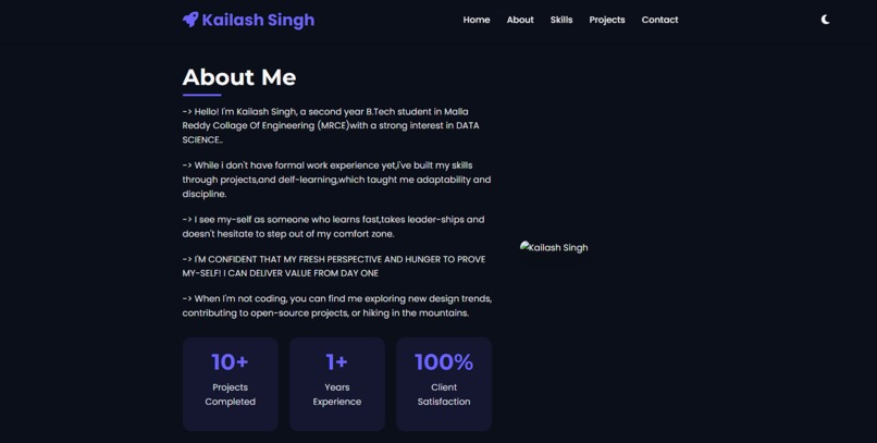 portfolio – screenshot 2