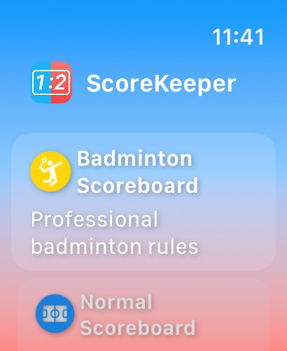 ScoreKeeper – Match Scoring – screenshot 2