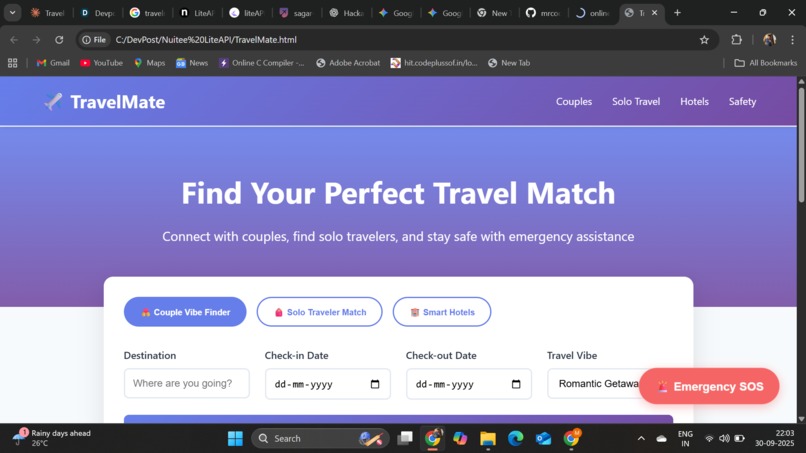 TravelMate – screenshot 1