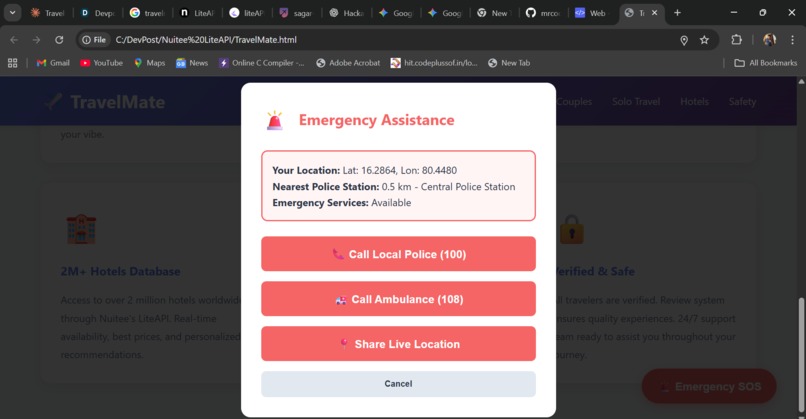 TravelMate – screenshot 2