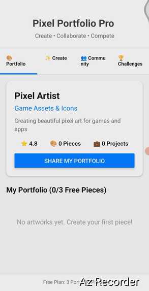 Pixel Portfolio Pro – screenshot 1