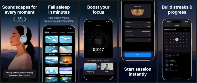 Momental: Meditate, Sleep, Focus – screenshot 2