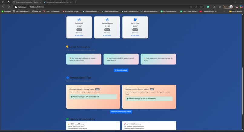 Smart Energy Storyteller: AI + Storyblok for Smarter Home – screenshot 5