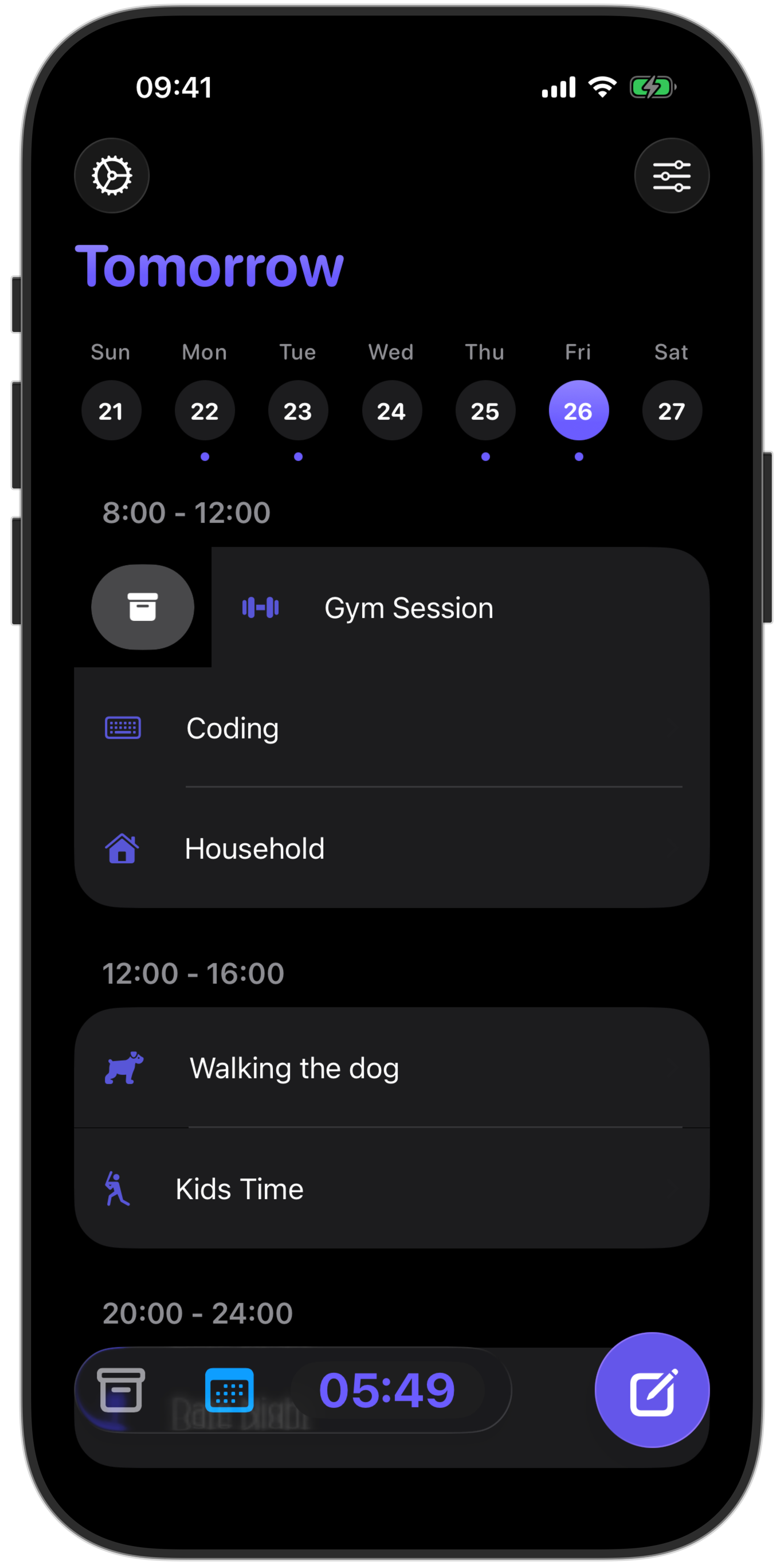 Daily Planner: Sessionized | Devpost