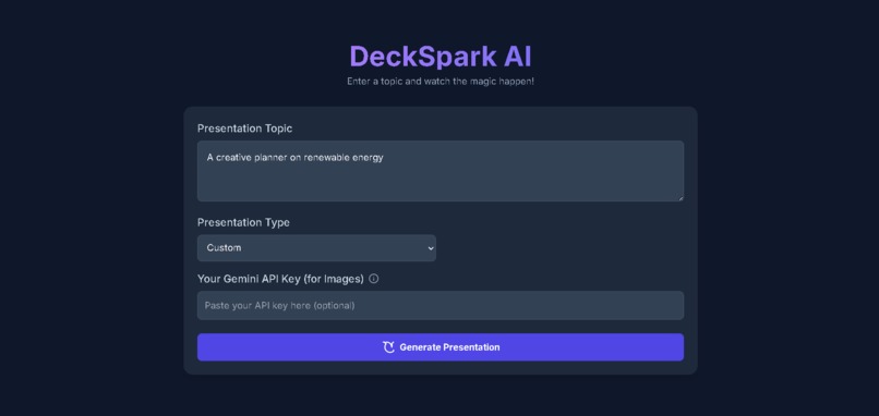 DeckSpark AI – screenshot 1