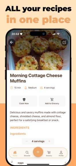 Rezept Tresor - Save & Organize Recipes from social media – screenshot 2