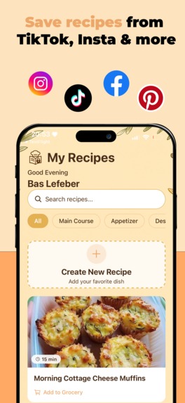 Rezept Tresor - Save & Organize Recipes from social media – screenshot 3