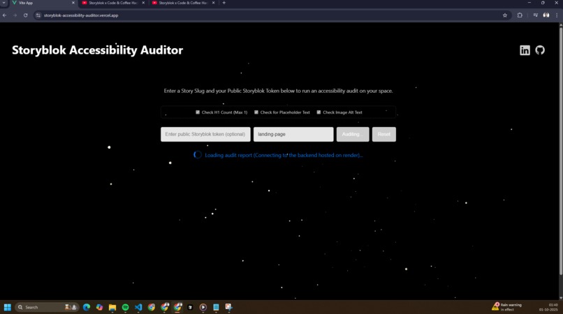 Storyblok Accessibility Auditor – screenshot 3