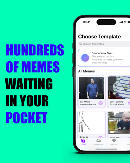 Mimi, the best meme maker for iOS – screenshot 2