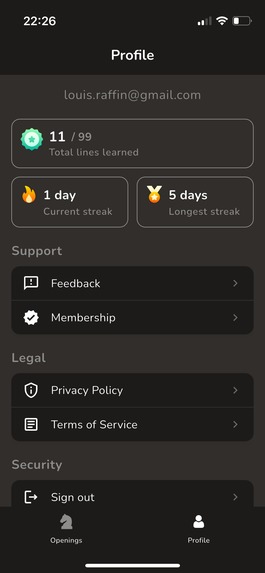 Openit - Chess Opening Trainer – screenshot 7