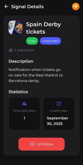 Signal Hub – screenshot 4
