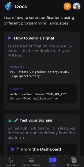 Signal Hub – screenshot 7