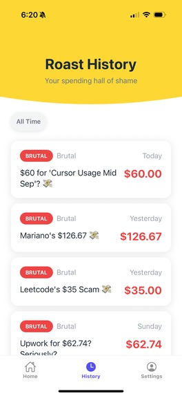 Spending Roast – screenshot 11