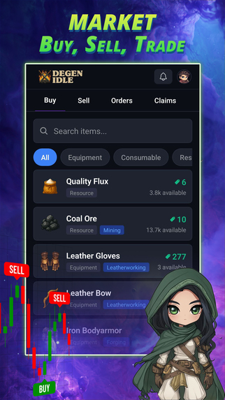 Degen Idle – screenshot 5