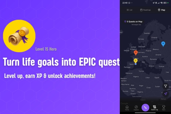QuestLog: Gamified Goals – screenshot 2
