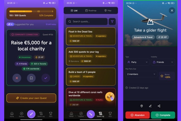 QuestLog: Gamified Goals – screenshot 4