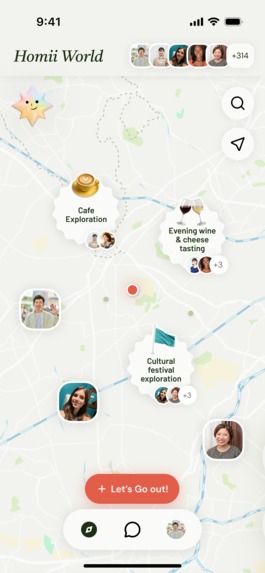 Homii World : Travel App with Locals – screenshot 1