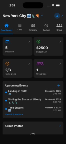 CoordinaApp – screenshot 1