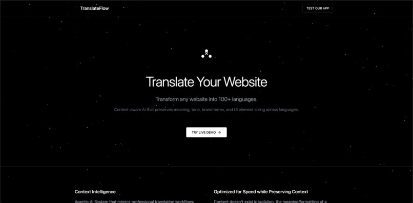 TranslateFlow – screenshot 1