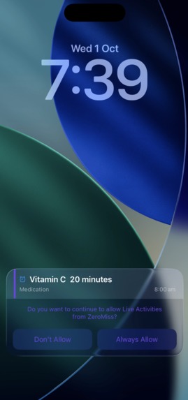 ZeroMiss: Smart alarm clock – screenshot 18