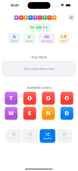 Word Tiles – screenshot 4