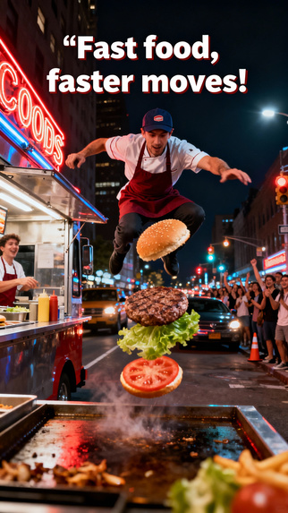 Fast Food, Faster Moves!  – screenshot 3