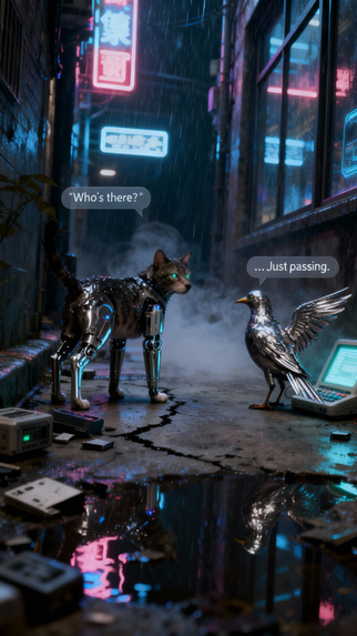 Stray Cybernetic Cat  – screenshot 2