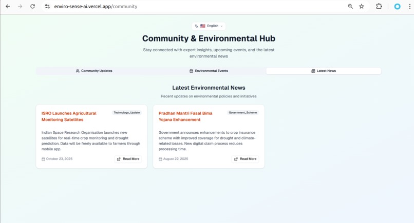 EnviroSense AI: Climate-Smart Agricultural Platform – screenshot 7