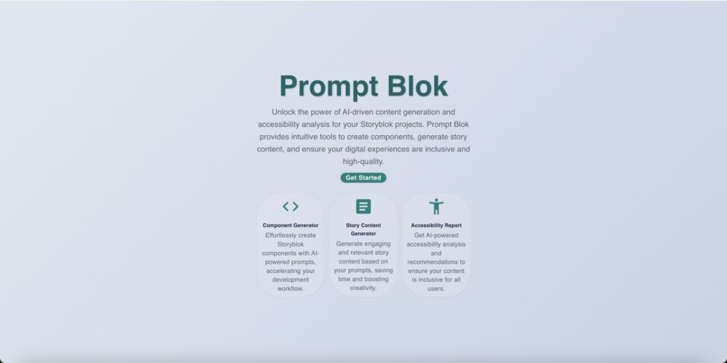 PromptBlok  – screenshot 1