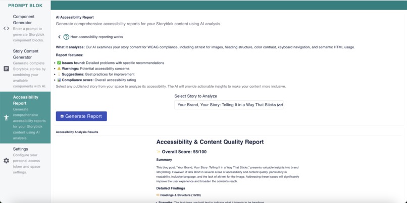 PromptBlok  – screenshot 2