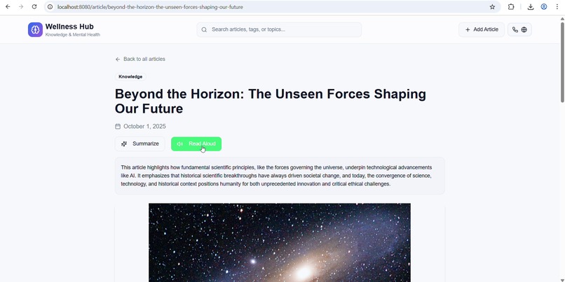 Wellness Hub – screenshot 4