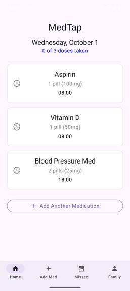 MedTap – screenshot 1