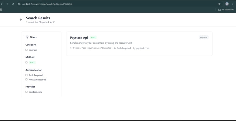 APIblok – screenshot 6