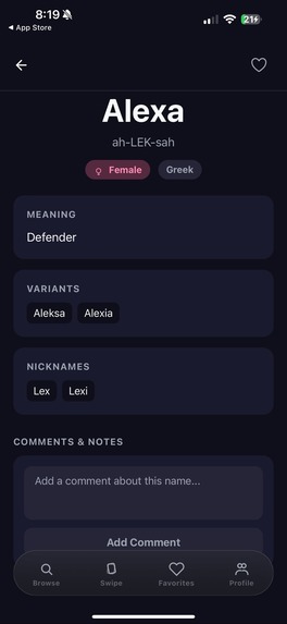 NameNest – screenshot 11