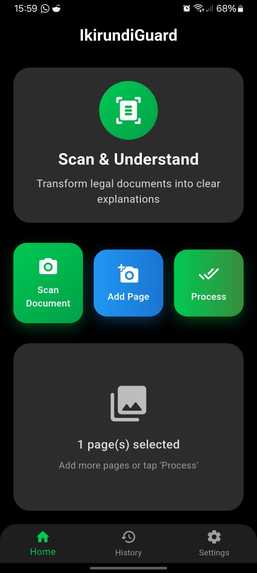 KirundiGuard: AI Legal Assistant for Burundi – screenshot 3