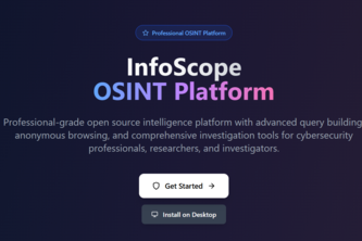 Infoscope-OSINT